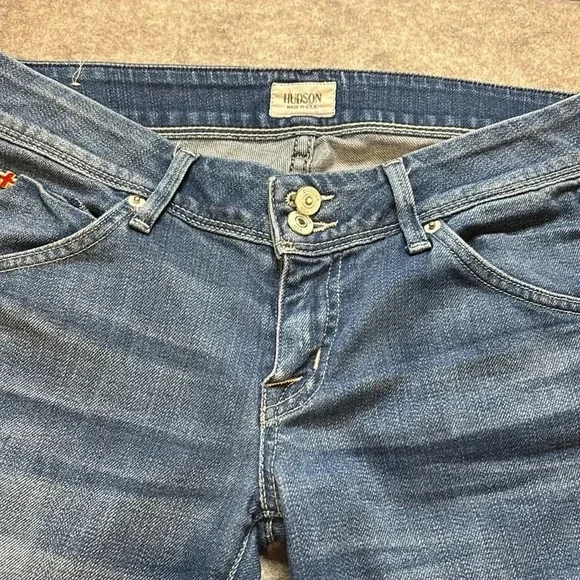 Hudson Baby Boot Cut  Jeans with the Pocket Flap, Size 27. - Picture 9 of 16